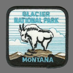Glacier National Park Montana Patch Iron On